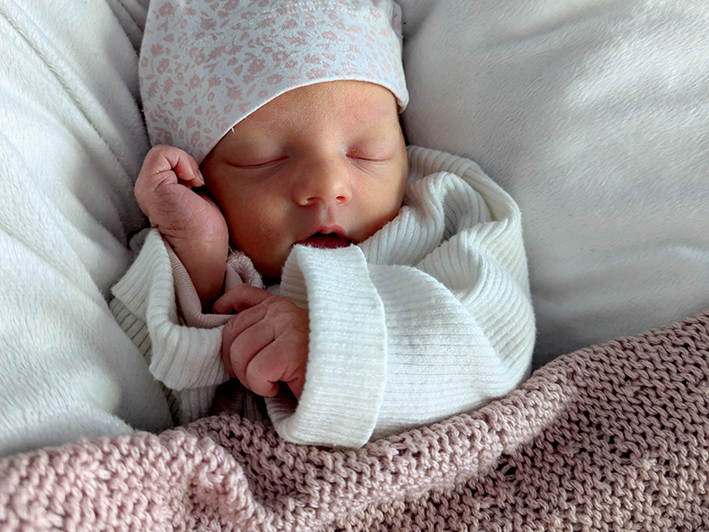 Baby Lara war die 500. Geburt in Bad Kreuznach