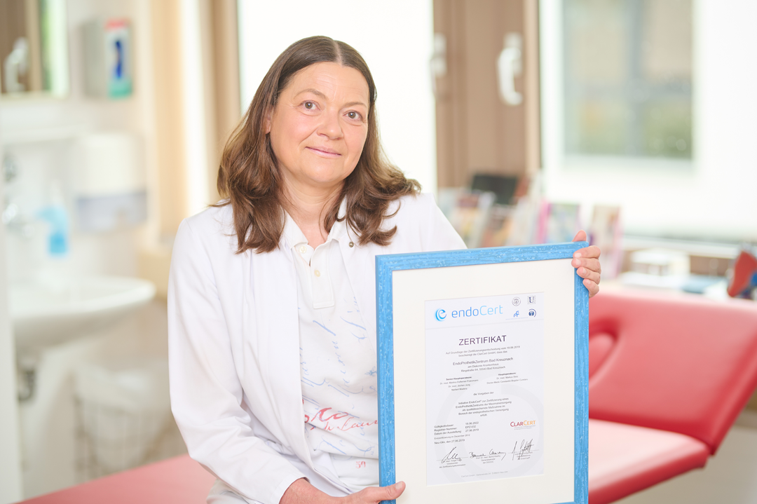 Orthopädin mit Zertifikat