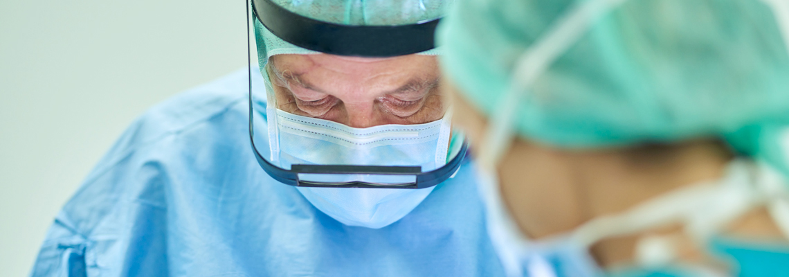 Eingriff rekonstruktive Chirurgie